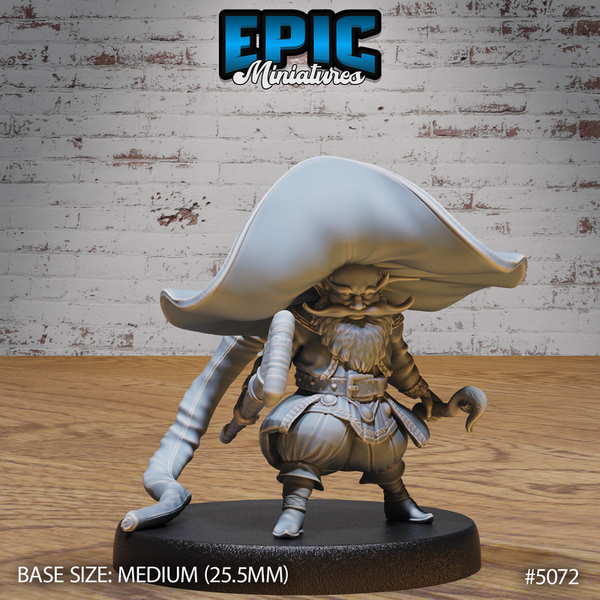 Gnome Wizard 3D-printed model