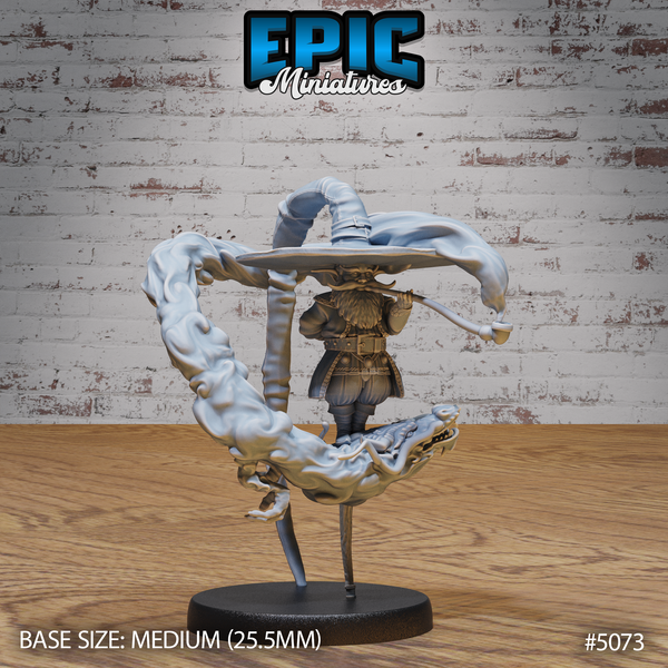 Gnome Wizard 3D-printed model