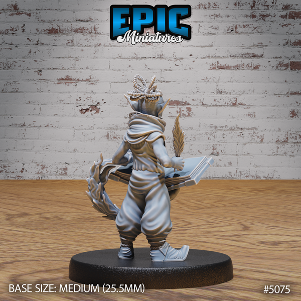 Halfling Sorcerer 3D-printed model