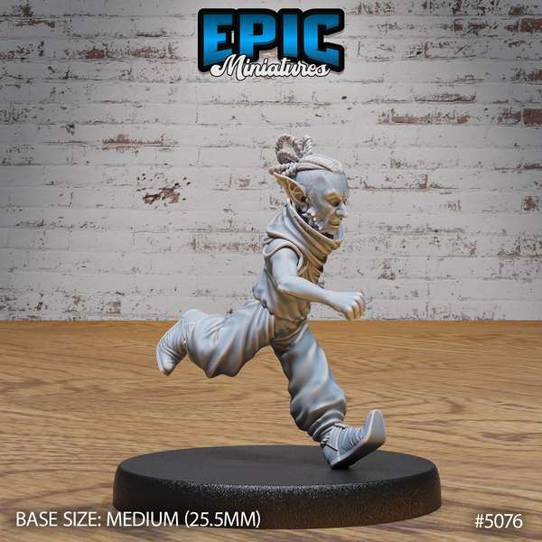 Halfling Sorcerer 3D-printed model