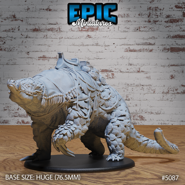 Giant Armadillo 3D-printed model