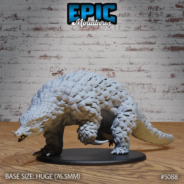 Giant Armadillo 3D-printed model
