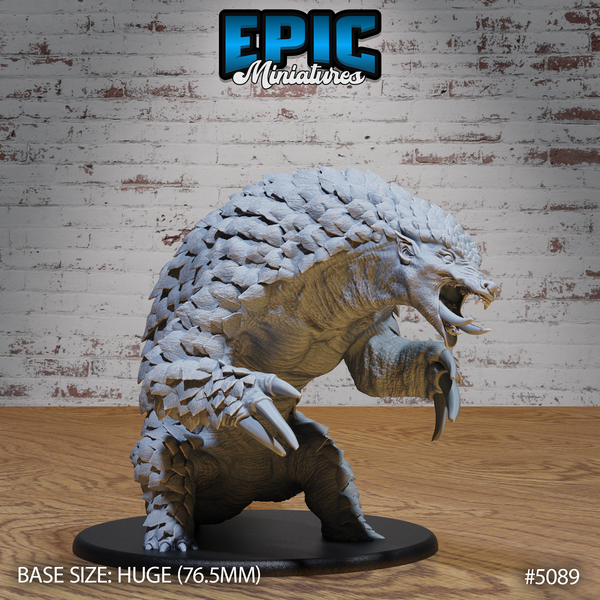 Giant Armadillo 3D-printed model