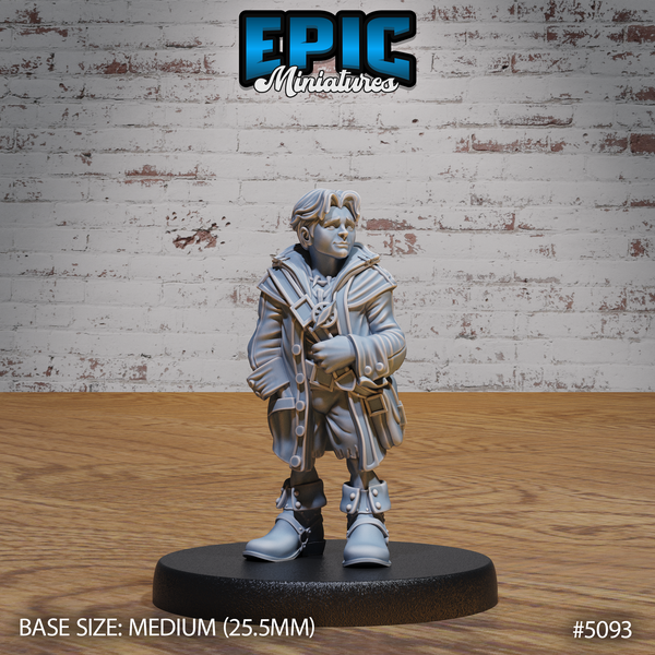Young Halfling Cabin Boy 3D-printed model