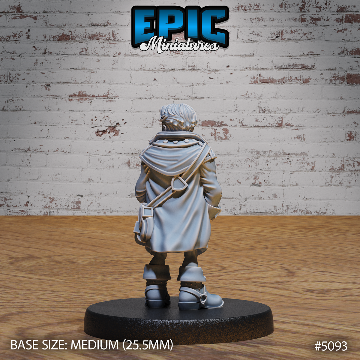 Young Halfling Cabin Boy 3D-printed model