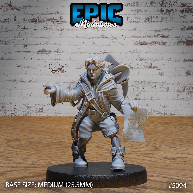 Young Halfling Cabin Boy 3D-printed model