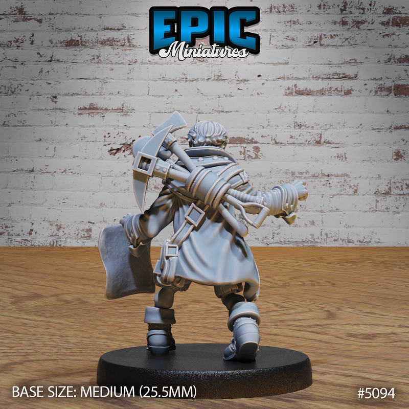 Young Halfling Cabin Boy 3D-printed model