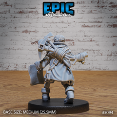 Young Halfling Cabin Boy 3D-printed model