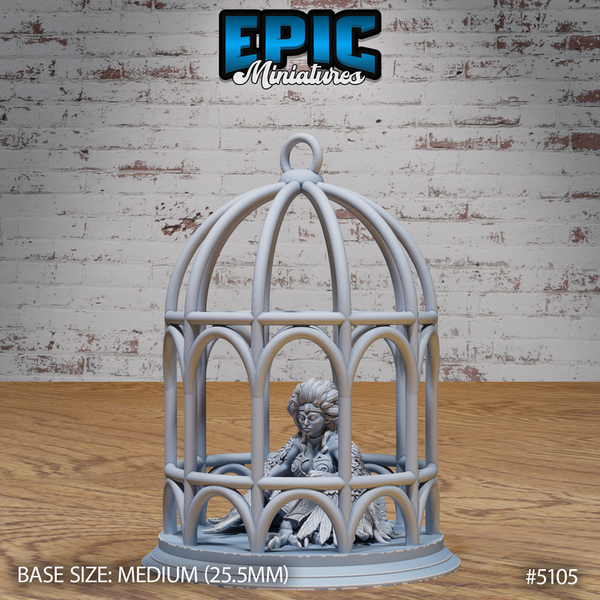 Captured Harpy 3D-printed model