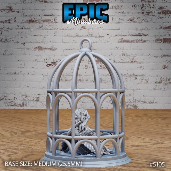 Captured Harpy 3D-printed model
