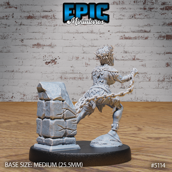 Slave Halfling 3D-printed model