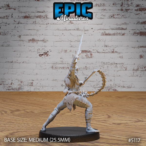 Half-Drow Slave 3D-printed model