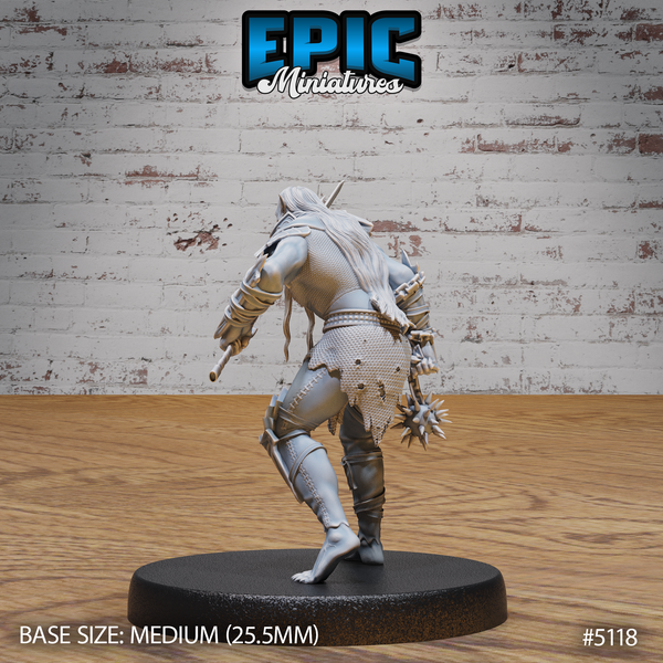 Half-Drow Slave 3D-printed model