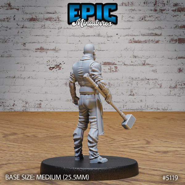 Imprisoned Blacksmith 3D-printed model