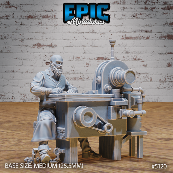Imprisoned Blacksmith 3D-printed model