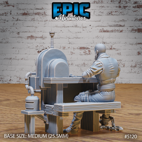 Imprisoned Blacksmith 3D-printed model