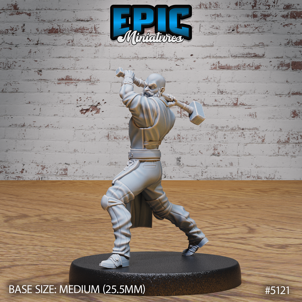 Imprisoned Blacksmith 3D-printed model