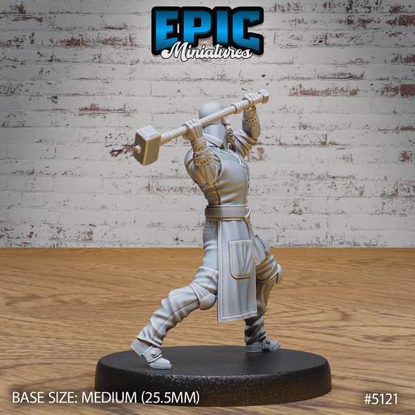 Imprisoned Blacksmith 3D-printed model