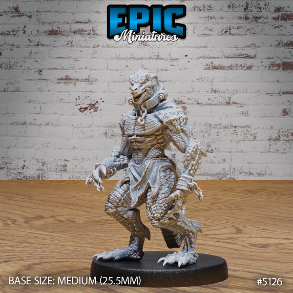 Lizardfolk Slave 3D-printed model