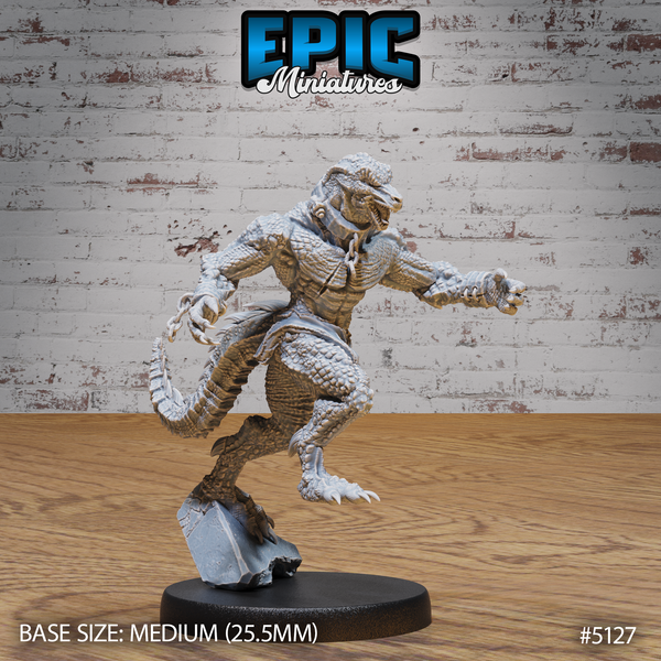 Lizardfolk Slave 3D-printed model