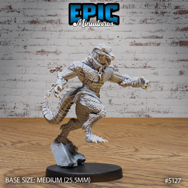 Lizardfolk Slave 3D-printed model