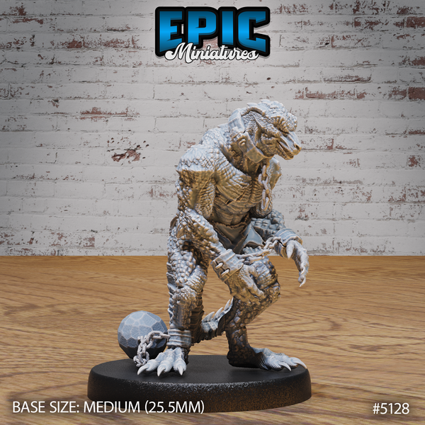 Lizardfolk Slave 3D-printed model