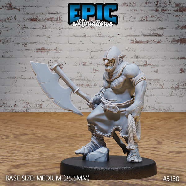 Troll Executioner 3D-printed model