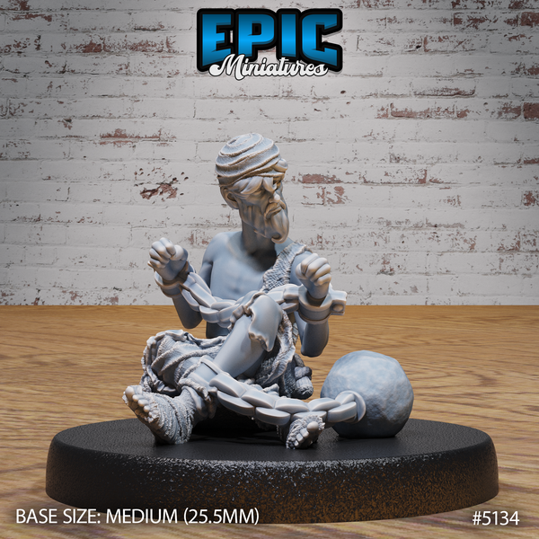 Old Prisoner 3D-printed model