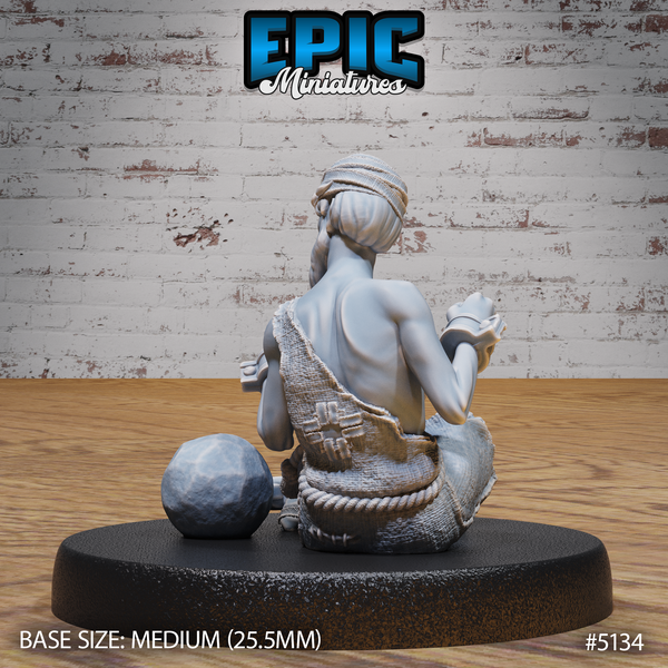 Old Prisoner 3D-printed model