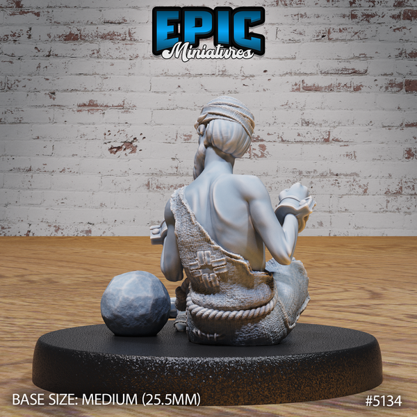 Old Prisoner 3D-printed model