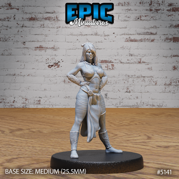 Female Slaver 3D-printed model