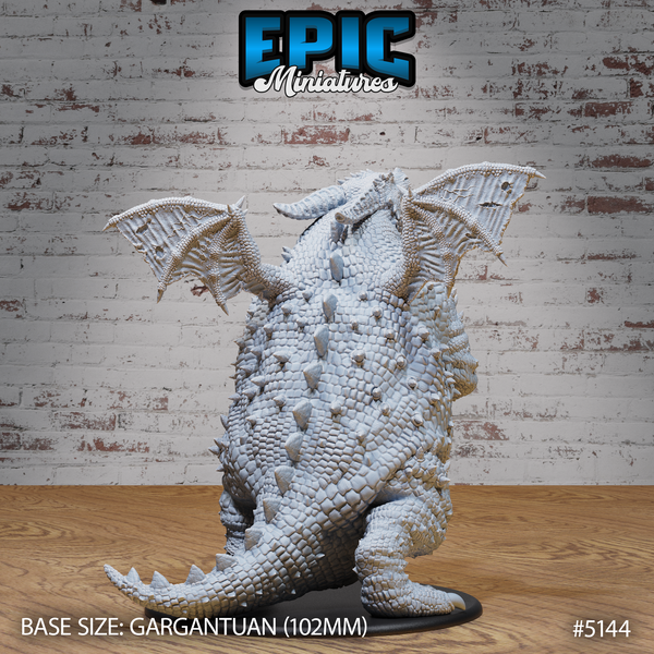 Fat Dragon 3D-printed model