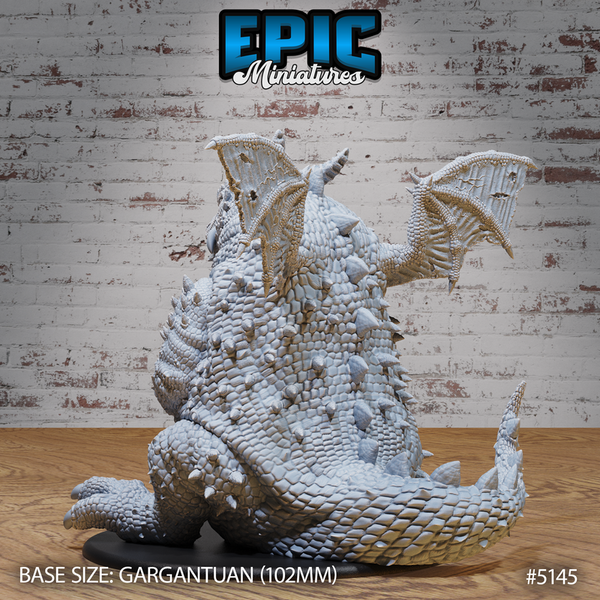 Fat Dragon 3D-printed model