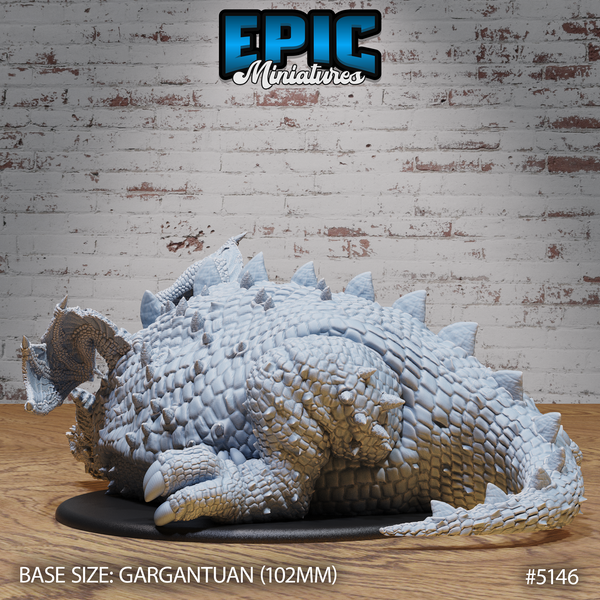 Fat Dragon 3D-printed model