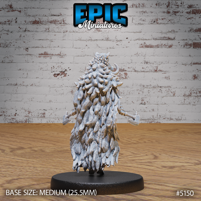 Boar Coat Warrior Lady 3D-printed model