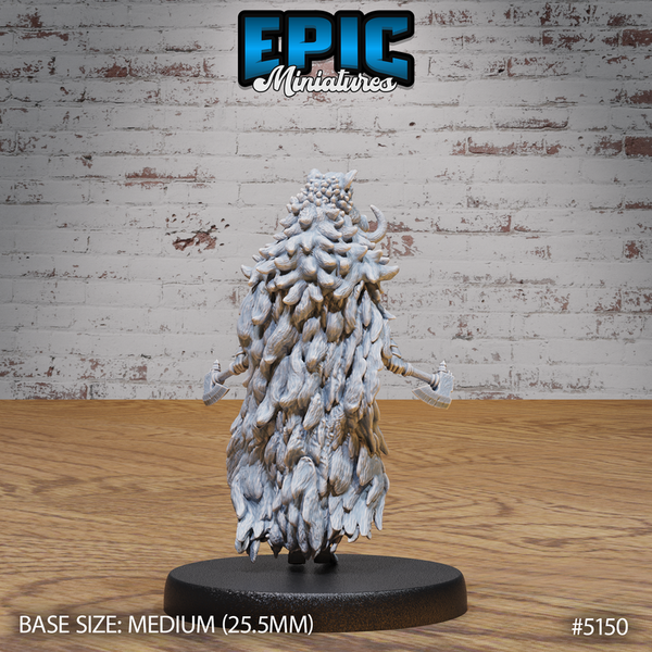 Boar Coat Warrior Lady 3D-printed model