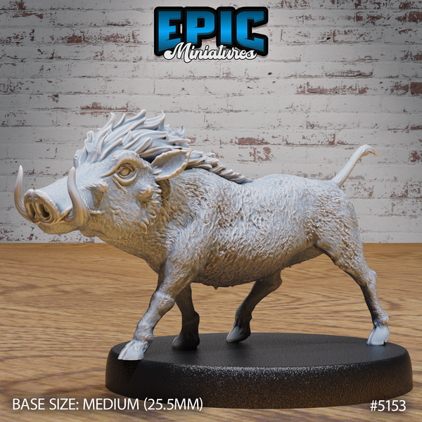 Warthog 3D-printed model