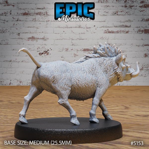 Warthog 3D-printed model