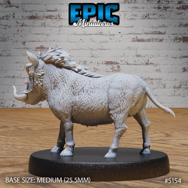 Warthog 3D-printed model