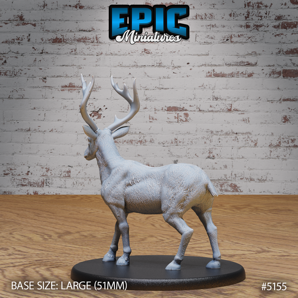Deer 3D-printed model