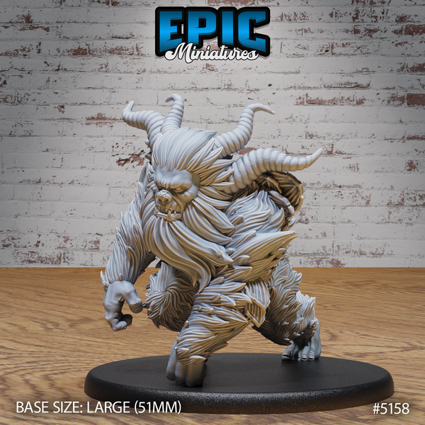 Old Yeti 3D-printed model
