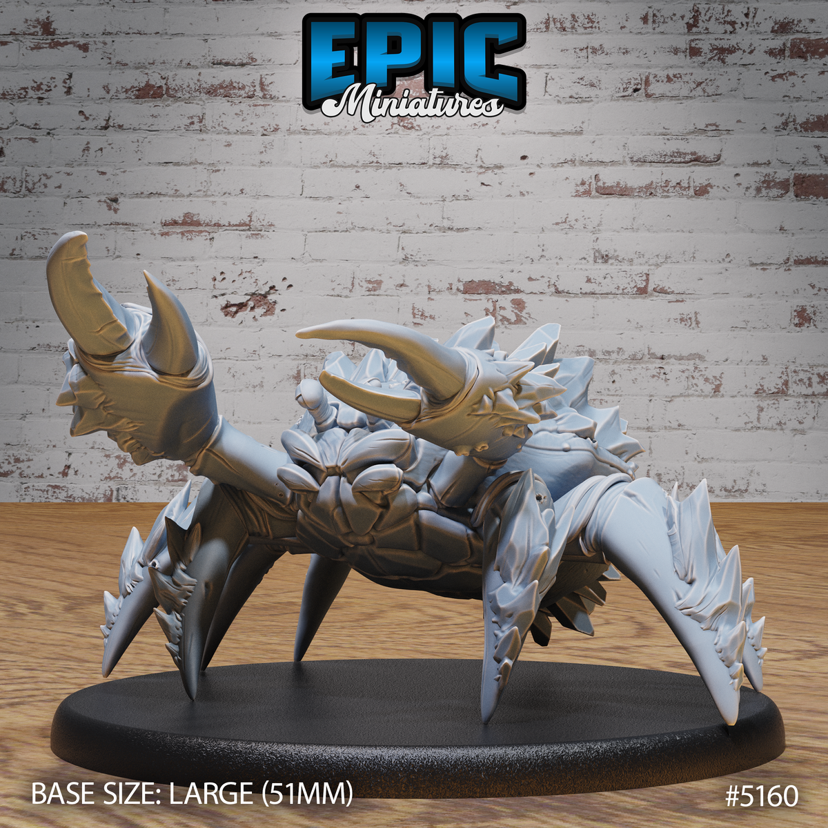 Frost Crab 3D-printed model