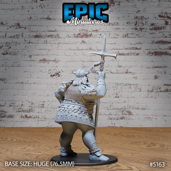 Hill Giantess 3D-printed model