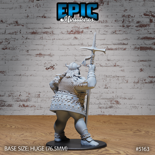 Hill Giantess 3D-printed model
