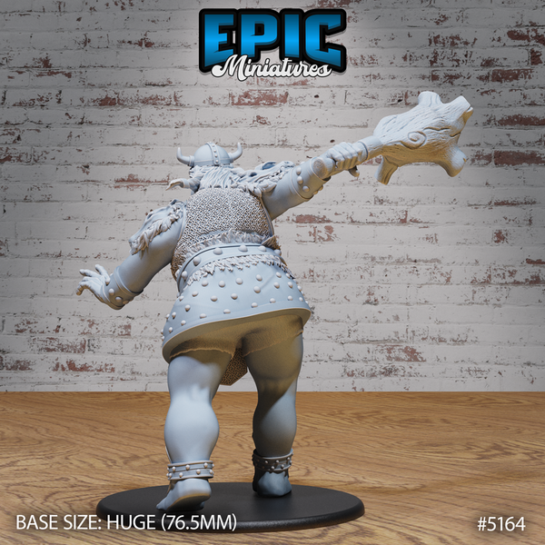 Hill Giantess 3D-printed model