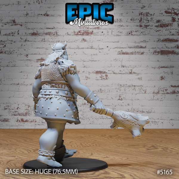 Hill Giantess 3D-printed model