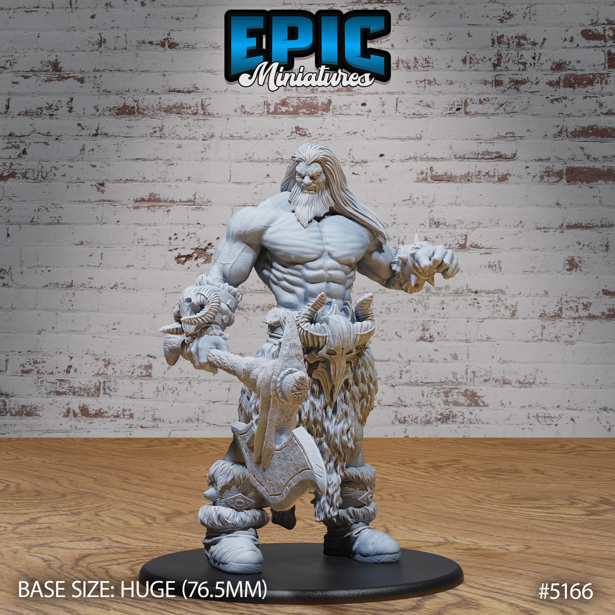 Jotun Frost 3D-printed model