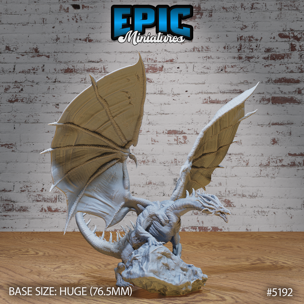 Beowulf Dragon 3D-printed model