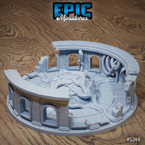 Forest Ruins 3D-printed model