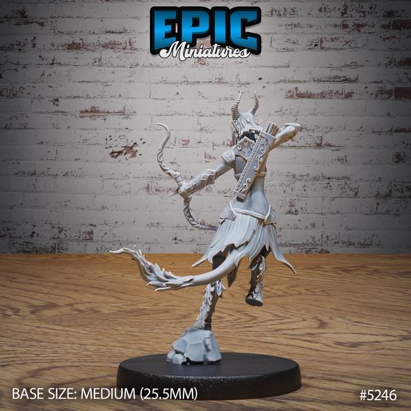 Satyr Tiefling 3D-printed model
